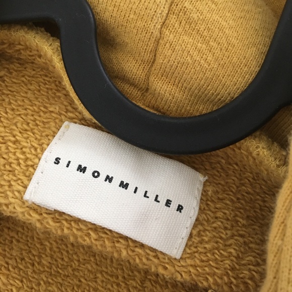 Simon Miller Mazunte Hoodie in Maize Yellow - Picture 5 of 8